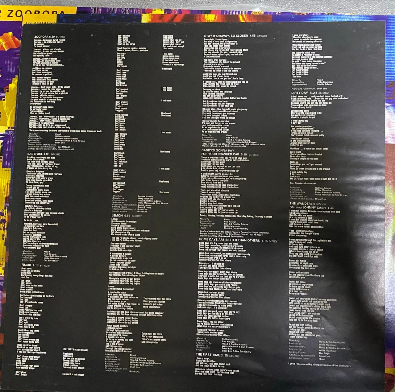 Disco de vinil U2 - zooropa - Foto 3