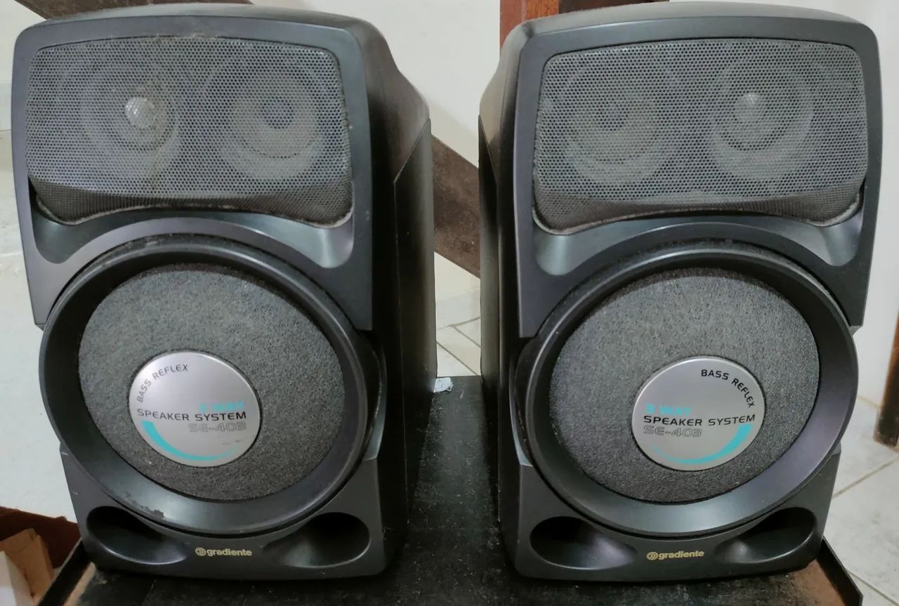 Micro System Gradiente  E-400 (RARO E POTENTE) LEIA O ANÚNCIO! - Foto 2