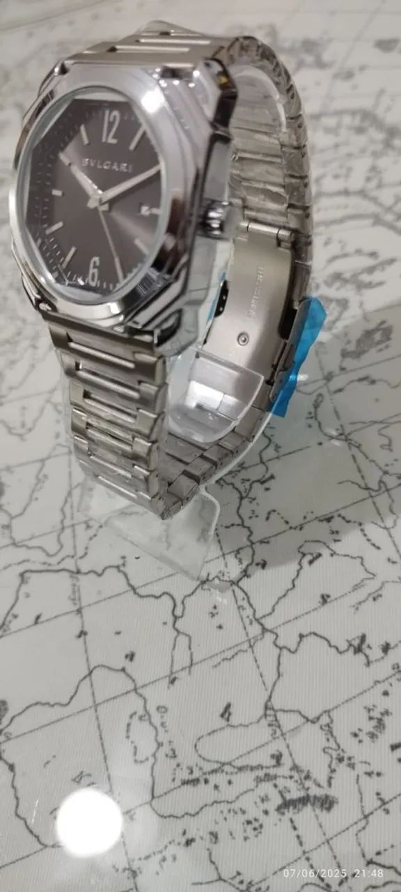 Relógio Bvlgari octogonal - Foto 4