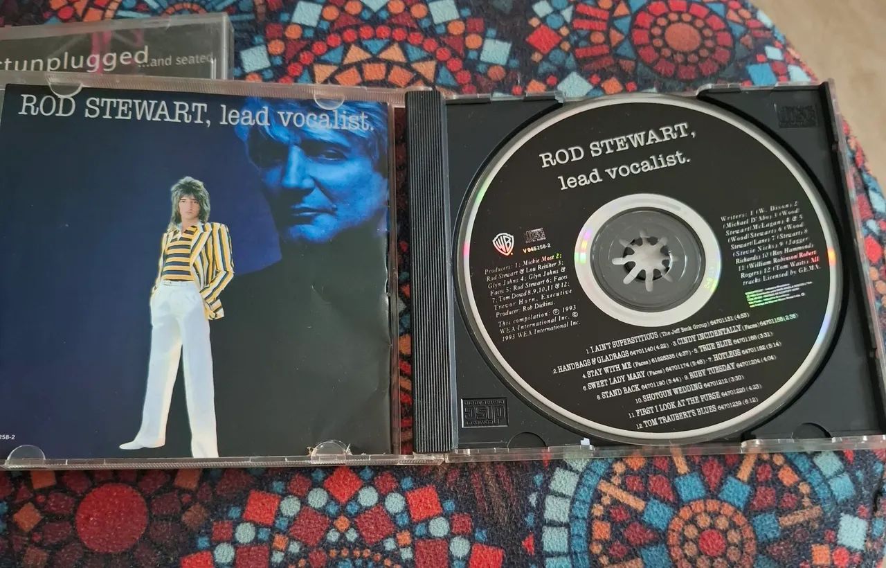 Cds Rod Stewart, leão Vocalust - Foto 2