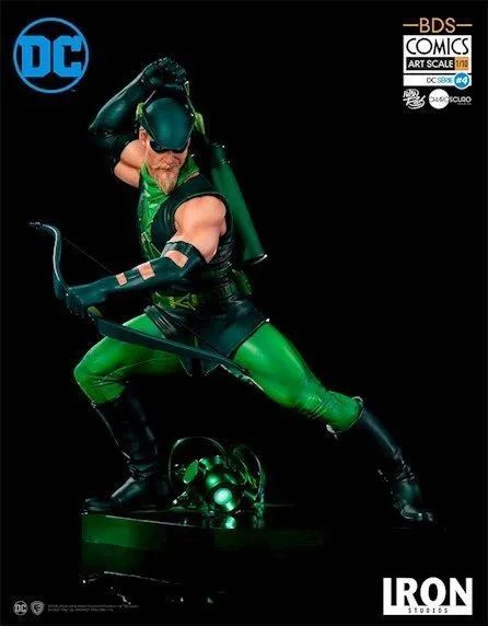 Arqueiro Verde - Green Arrow - EXCLUSIVO - Iron Studios Art Scale 1/10