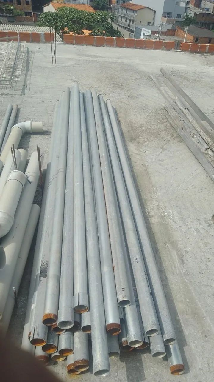 Tubo galvanizado 2 polegadas 