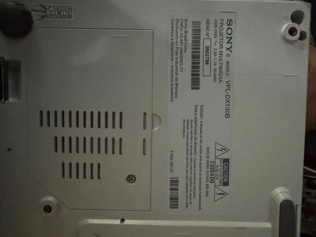 Projetor Sony - Ótimo estado - Foto 2