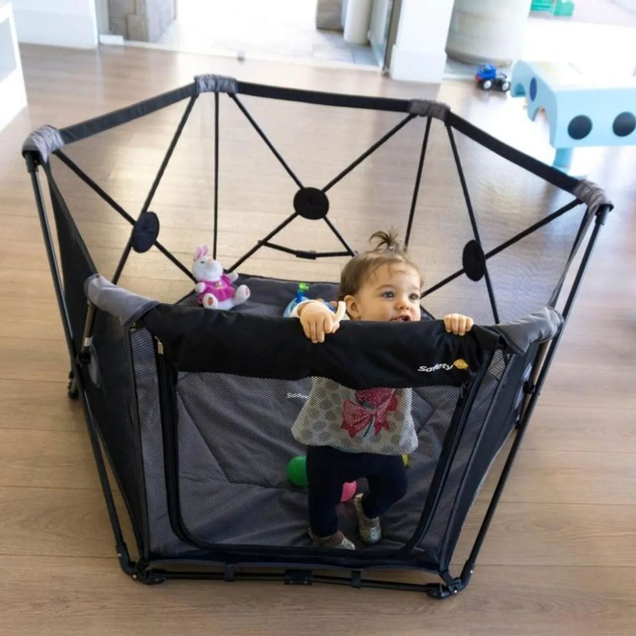 Cercado My Place Safety 1st - Amplo, Seguro e Semi-novo - Foto 5