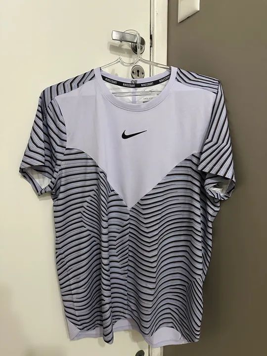 camiseta nike court dri-fit slam masculina
