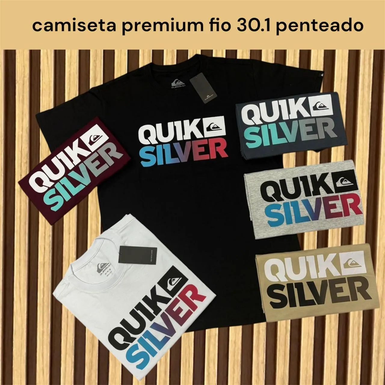 Camiseta Masculina Algodão 30.1 Penteado Camisetas Surf PREMIUM Atacado - Fornecedor - Foto 2