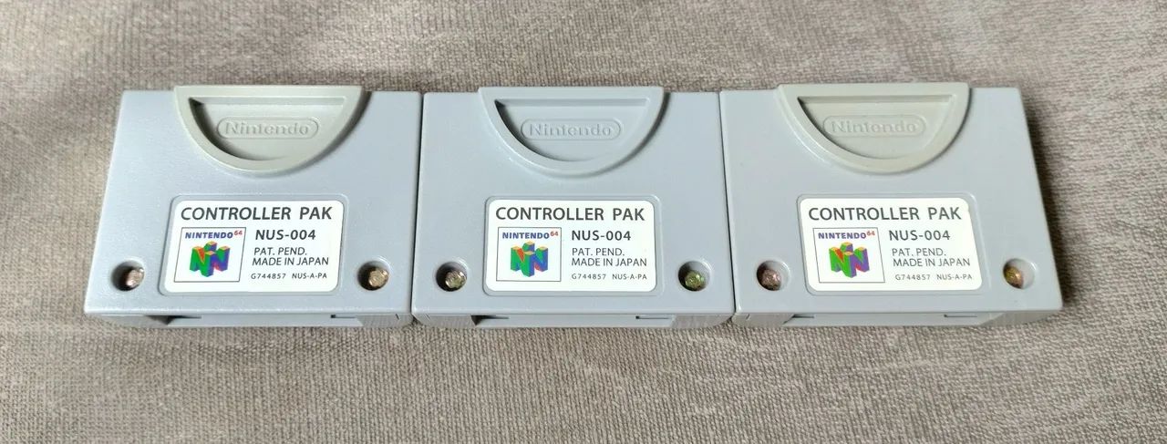 Memory Card Para Nintendo 64 Original 