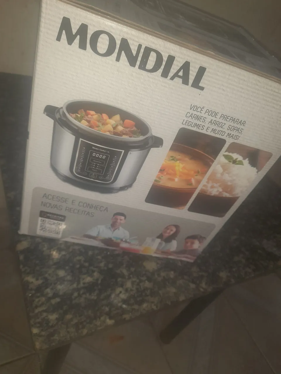 Panela de pressão elétrica