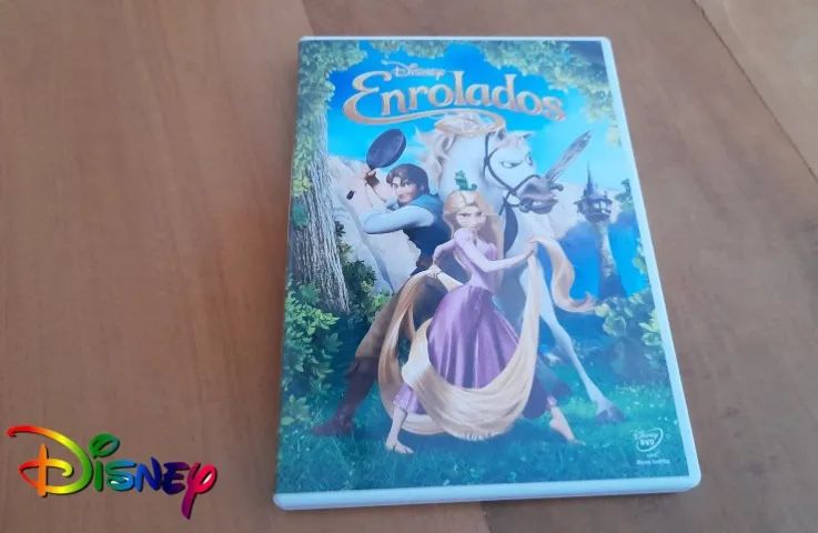 DVD Enrolados da Disney