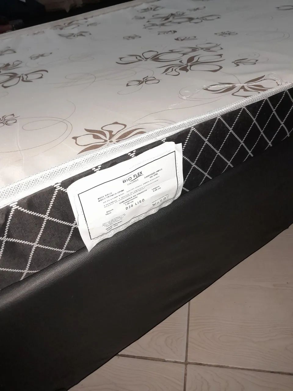 Colchão solteiro + base cama  - Foto 2