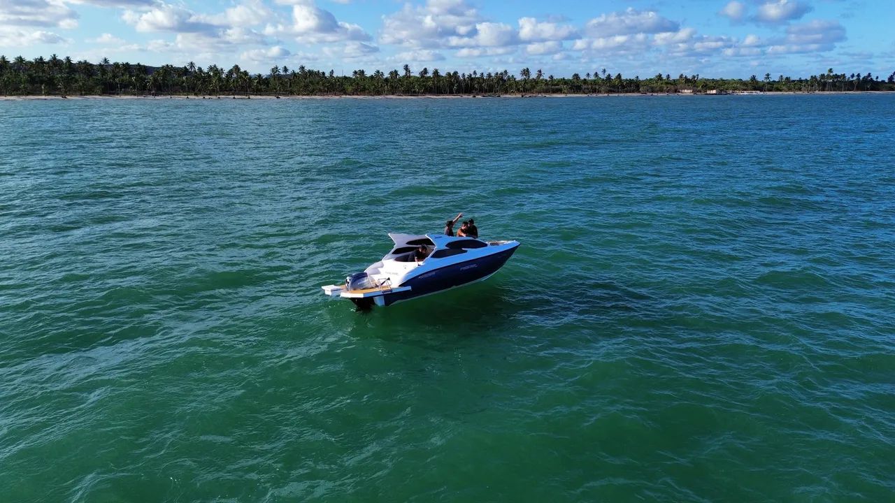 Vendo Lancha Phoenix 240 + Hidea 130 hp 4t 2024 37h  - Foto 12