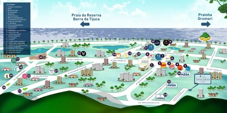 Terreno Tangarás Privilege 220m2 Vargem Pequena/Recreio dos bandeirantes RJ - Foto 5