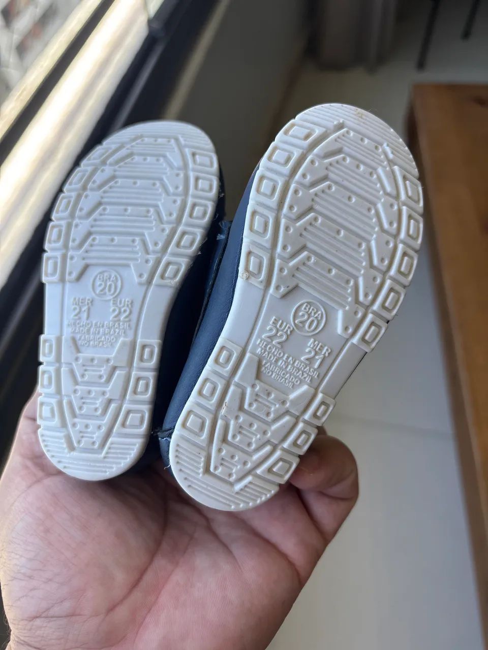 Mocassim Azul Marinho - Nº 20 - R$ 40,00 - Foto 2