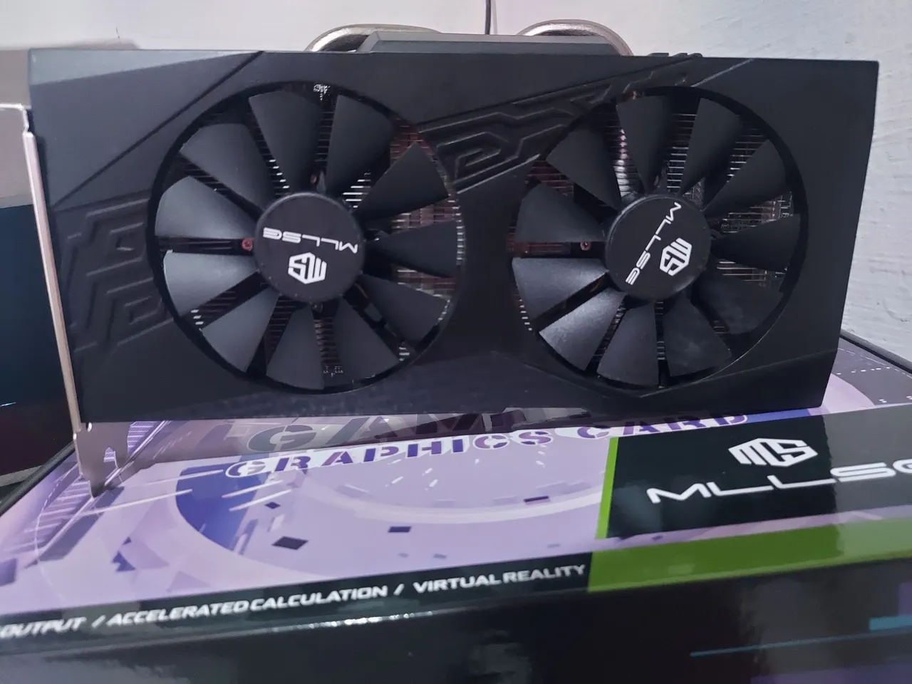 Placa de vídeo RX 580 8GB - NOVO