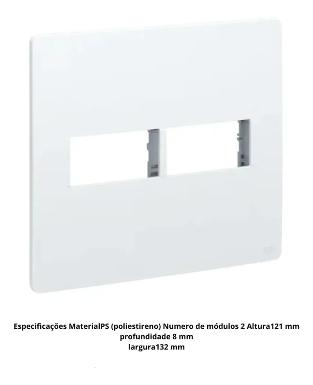 Kit 6pç Placa 4x4 2 Posto Magiros Linha B3