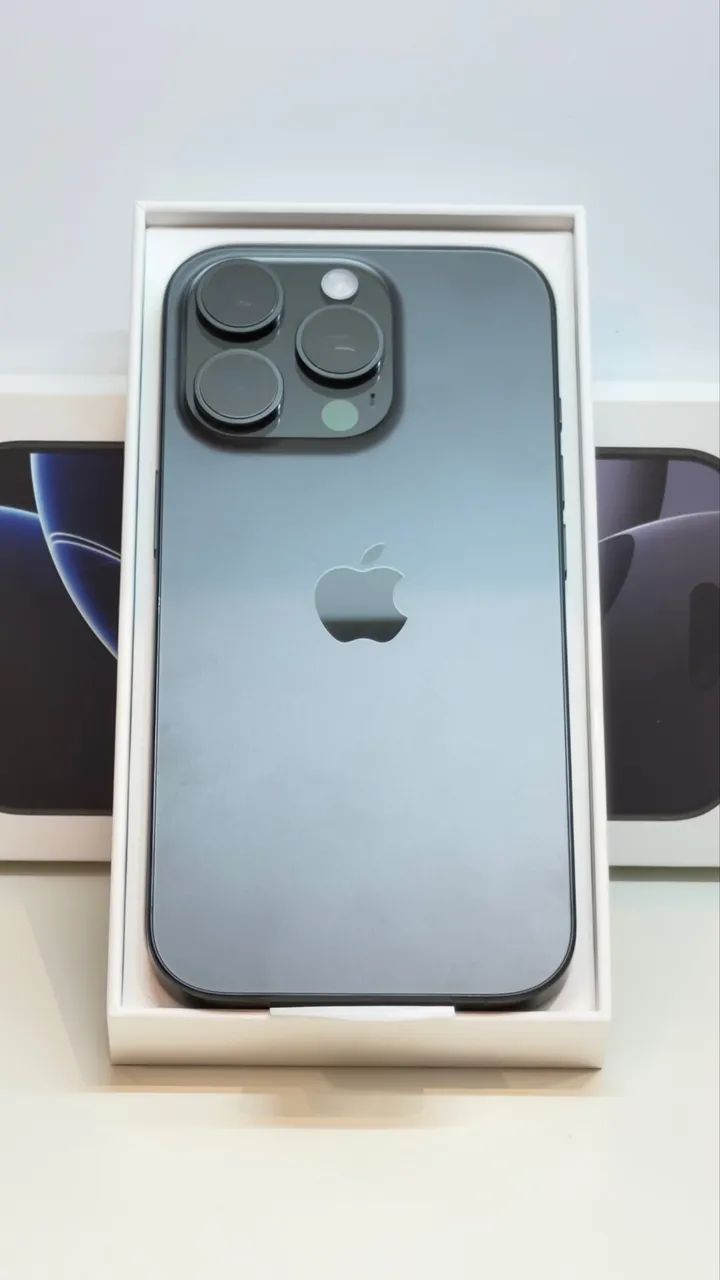 iPhone 16 Pro 512GB バッテリー100% iPhone 16 pro Max 512gb bateria 100% - Celulares e Smartphones