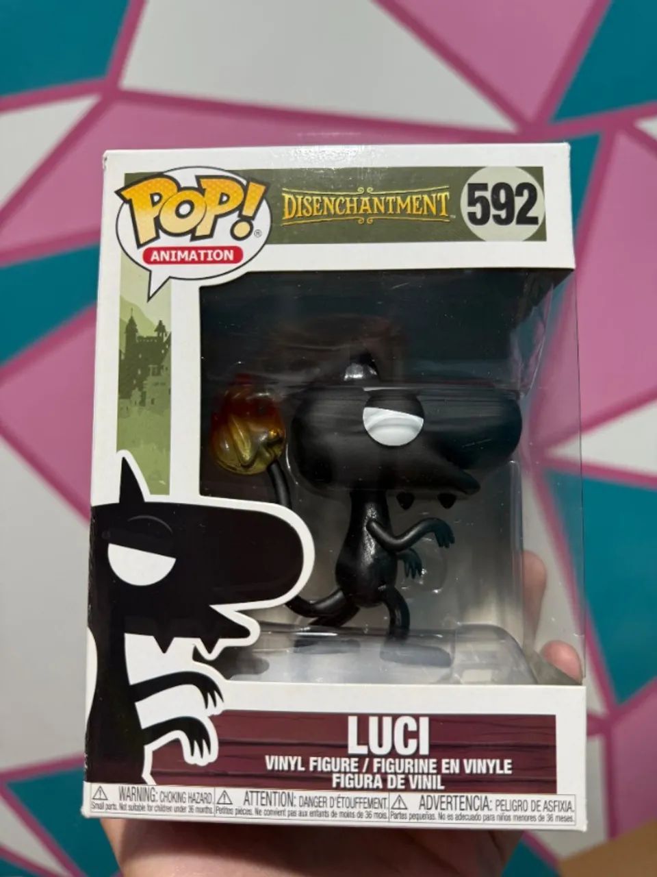 NOVO E RARO Funko Pop Luci Desencanto c/ protetor  - Foto 2