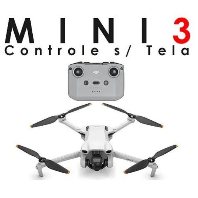 Drone DJI Mini 3 standart novo e lacrado