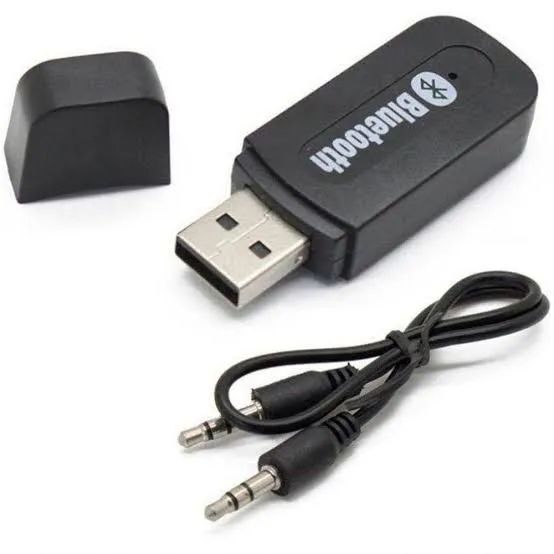 Adaptador Bluetooth Pra Som - Conexão P2 + Usb