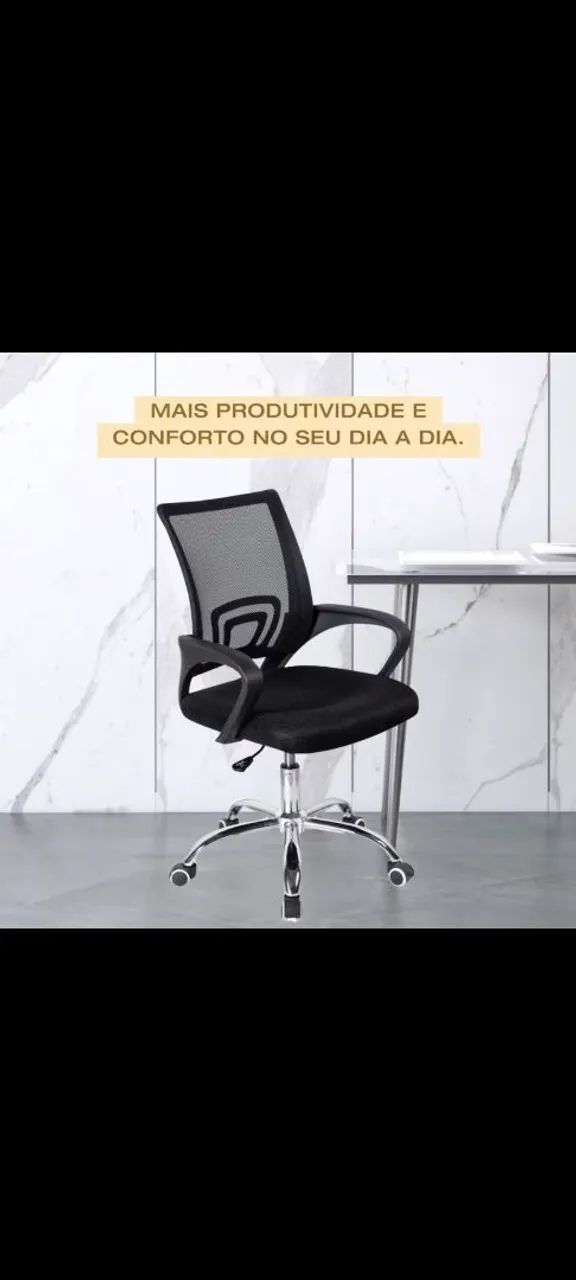 Cadeira de escritório com rodinhas  - Foto 2