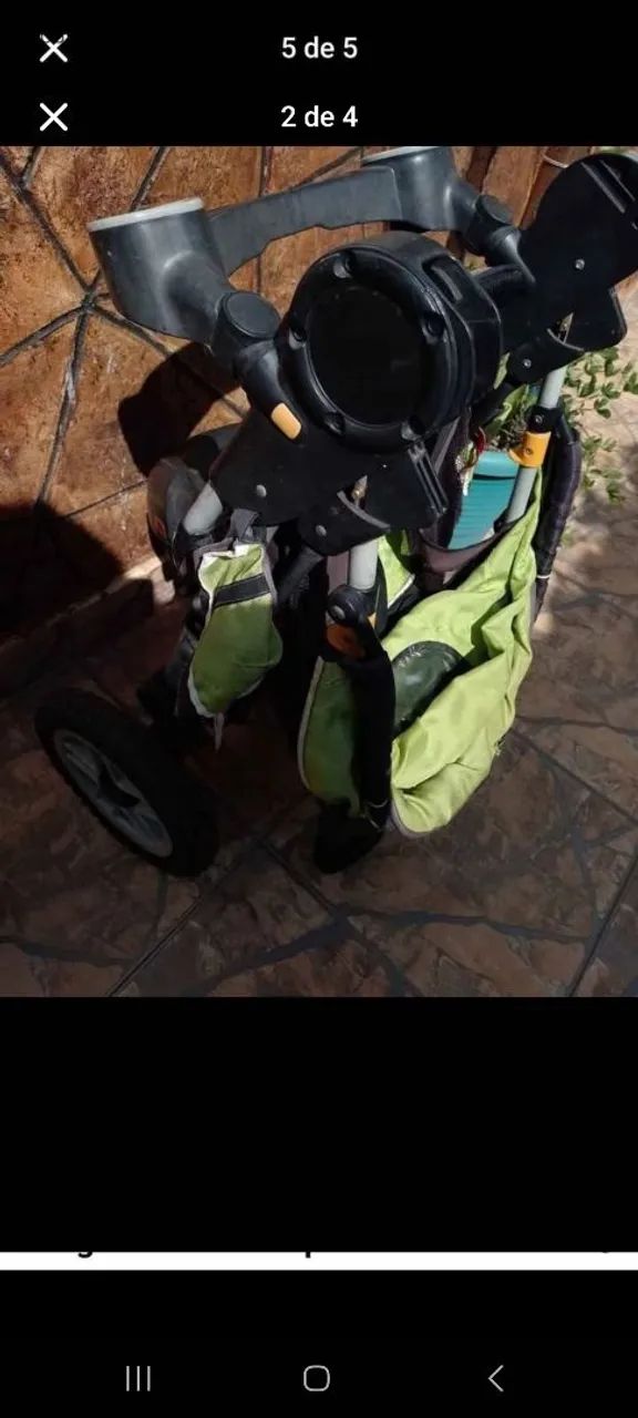Oporrunidade produto importado  carrinho de bebê (para corrida ou caminhada) - Foto 4