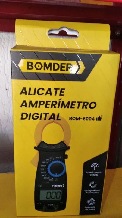 Alicate Amperímetro Digital - Unidade  - Foto 2