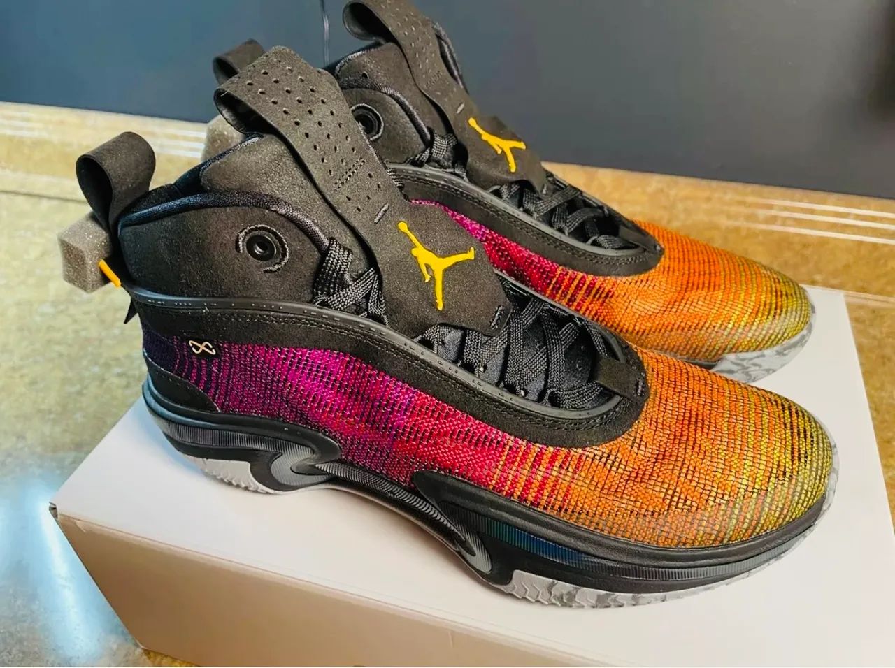 Air Jordan 36 SUNSET original novíssimo (41)  - Foto 6