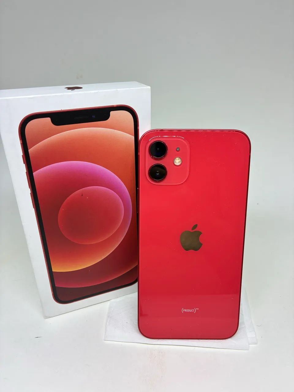 iPhone 12 64Gb Vermelho - Excelente Estado - Celulares e