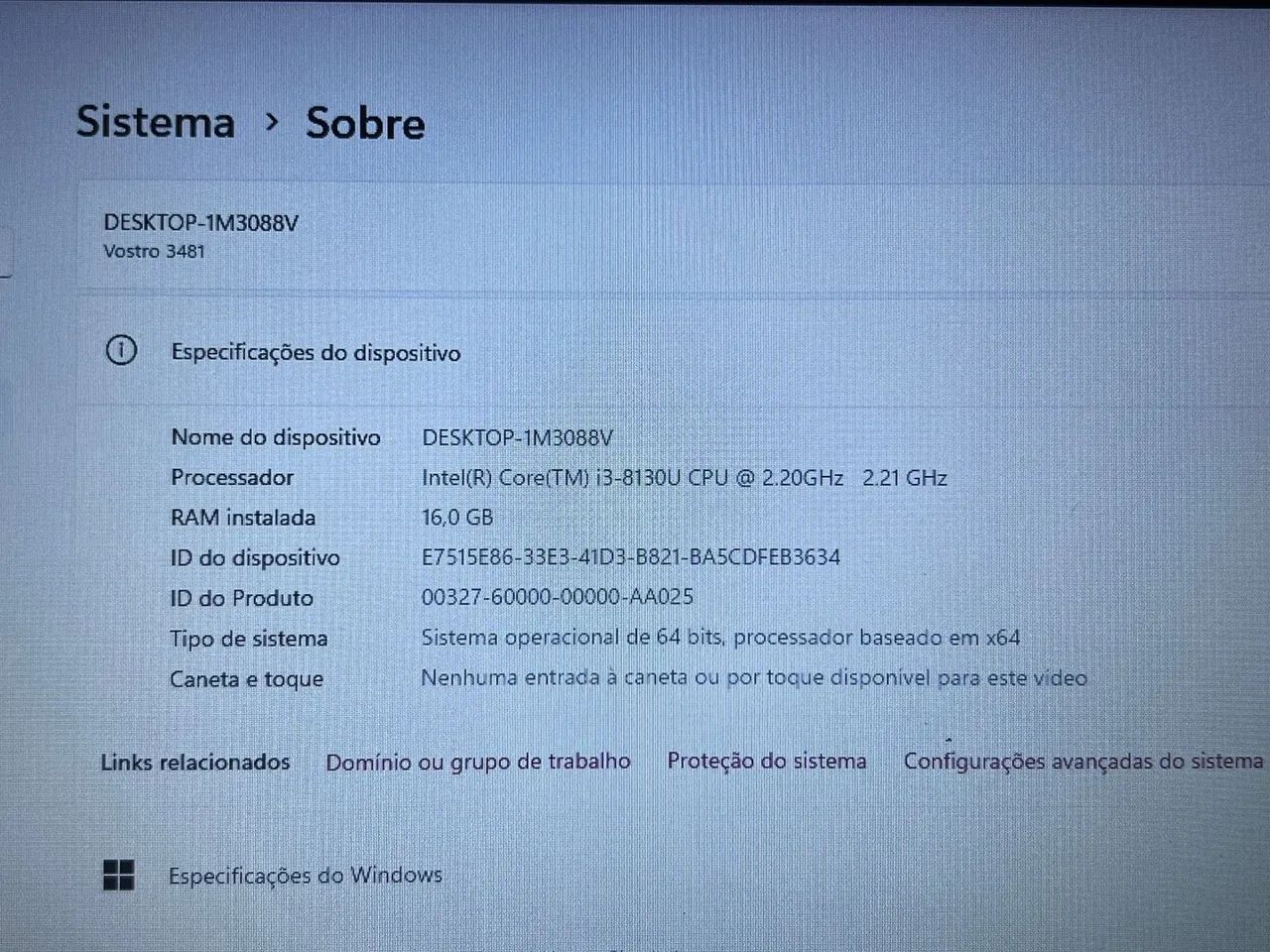 Notebook Dell - Tela 15.6 - Foto 2