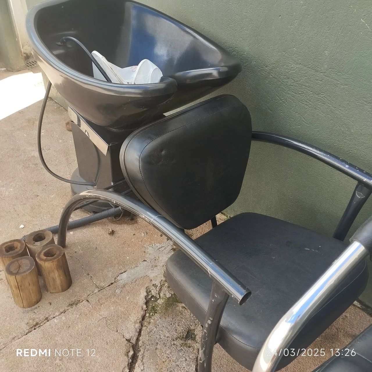 Cadeira de salão mas um lavatório  - Foto 2