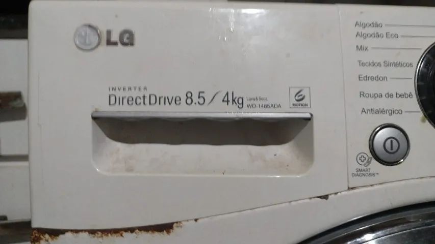 Lava e Seca LG DirectDrive 8.5KG Branca - Foto 2