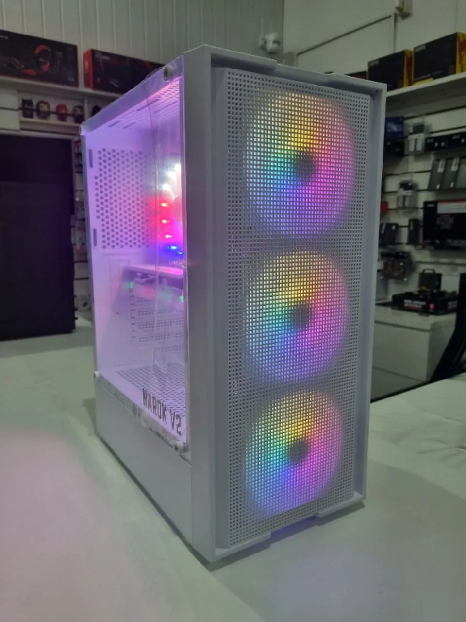 PC Gamer - Core I5 9500 / 16gb / SSD 1TB / RX 580 8GB + Acessórios - Foto 4