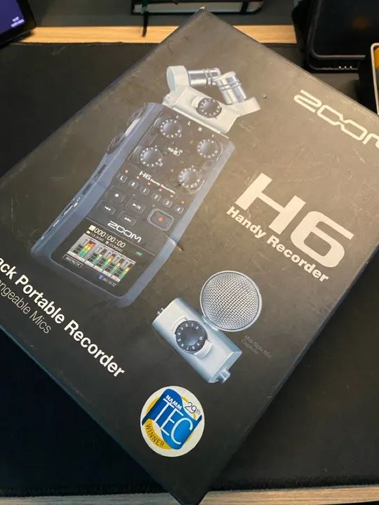 Gravador de Áudio Zoom H6
