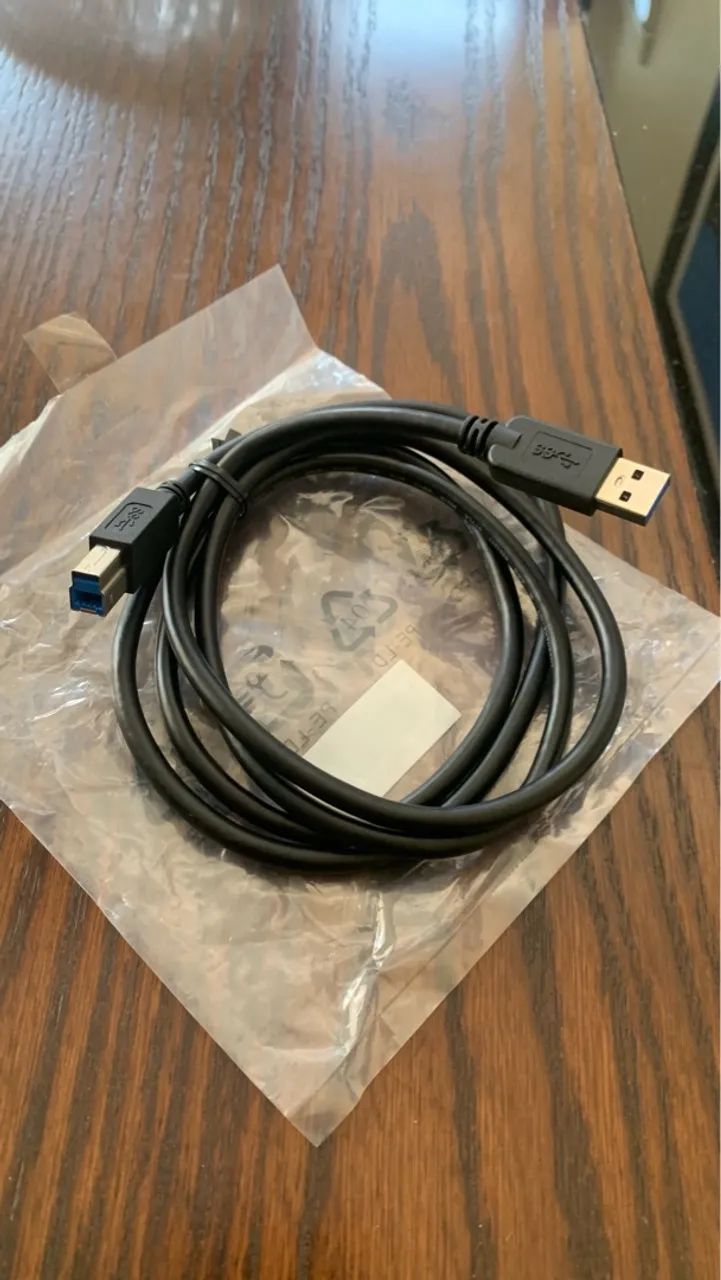 Cabo Usb Superspeed 3.0 Tipo A-b  1,80 metro