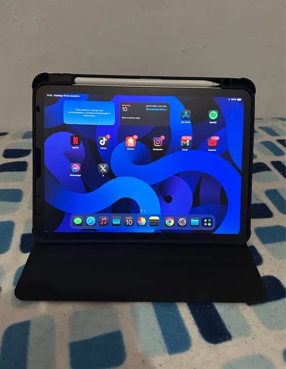 iPad Air (4ª geração) + Apple Pencil 2 (TROCAS) - Foto 6