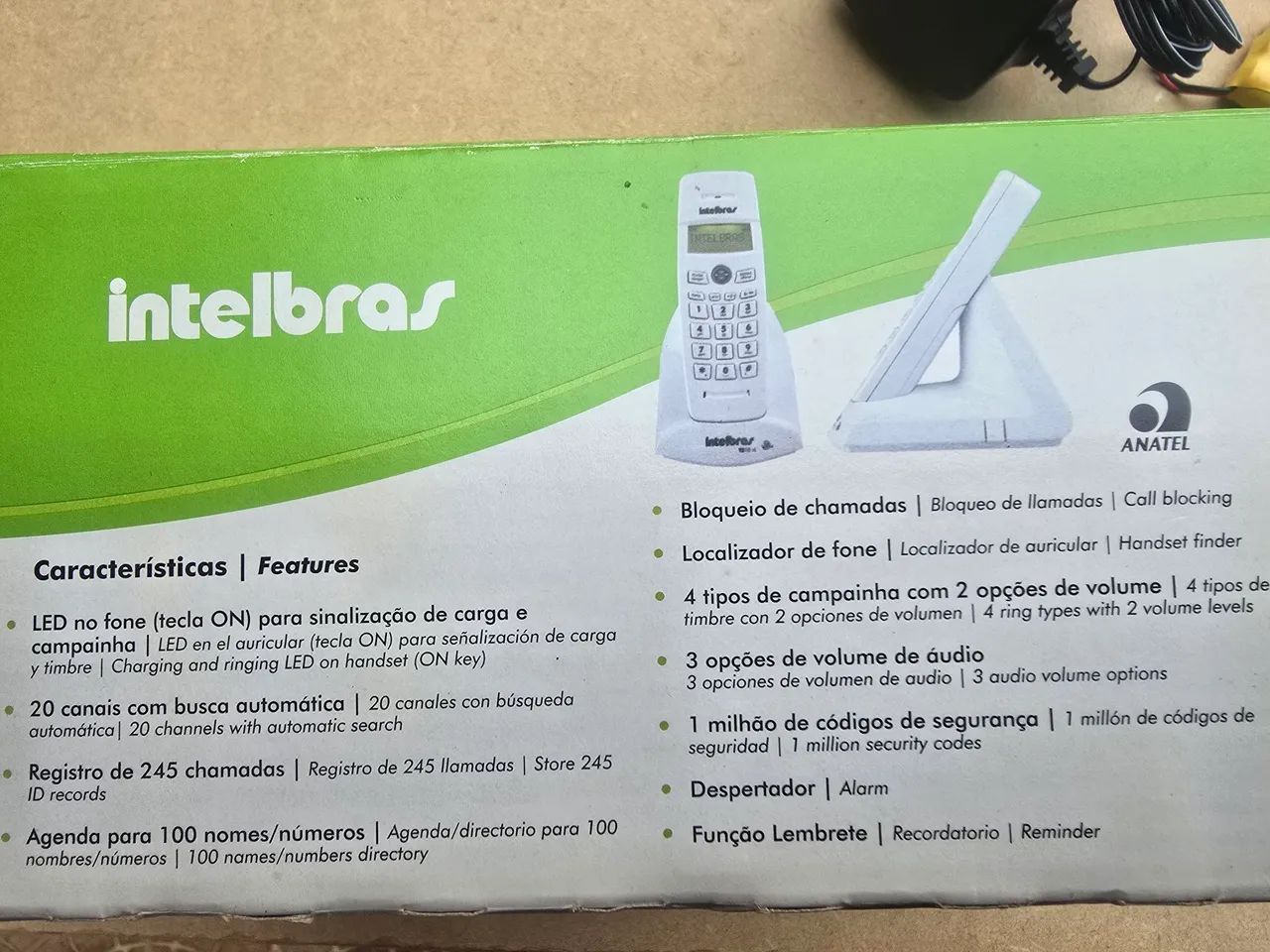 Telefone sem fio Intelbras TS 10 id - Foto 2