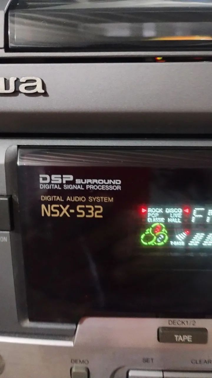 Mini System Aiwa NSX-S32 - Radio, CD e K7 - Foto 2