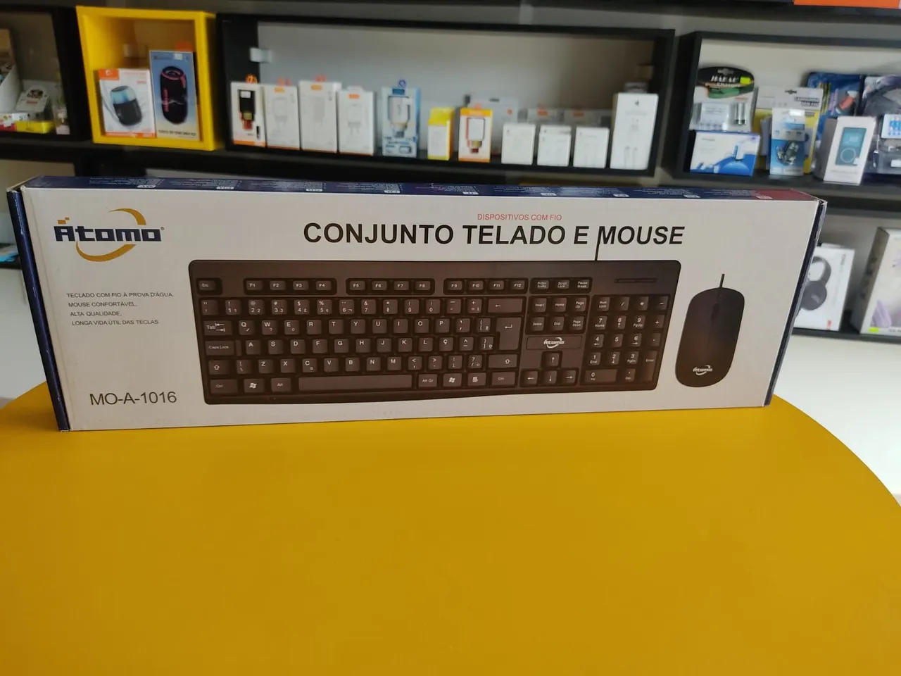 Kit Teclado e Mouse - Conjunto Completo