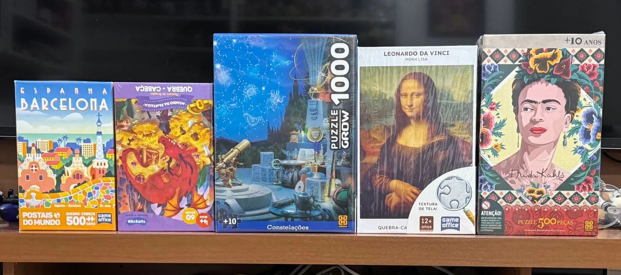 Quebra cabeça novos - Foto 5