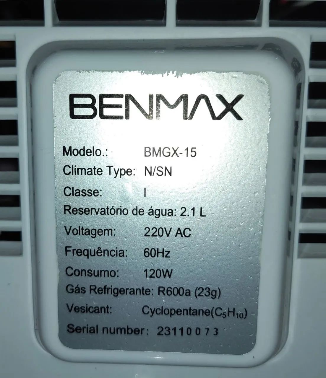 Máquina de Gelo Benmax - 15 Kg ( NOVA) - Foto 4