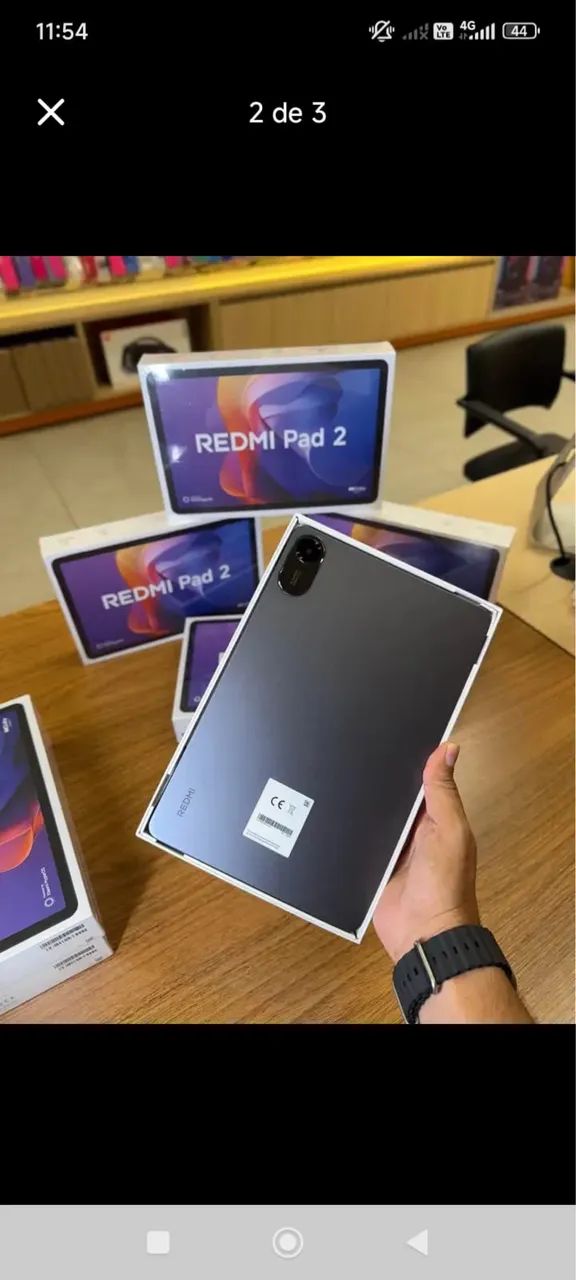 Tablet Xiaomi Redmi Pad 2 Lançamento 128/04 Todas as Cores Lacrado 