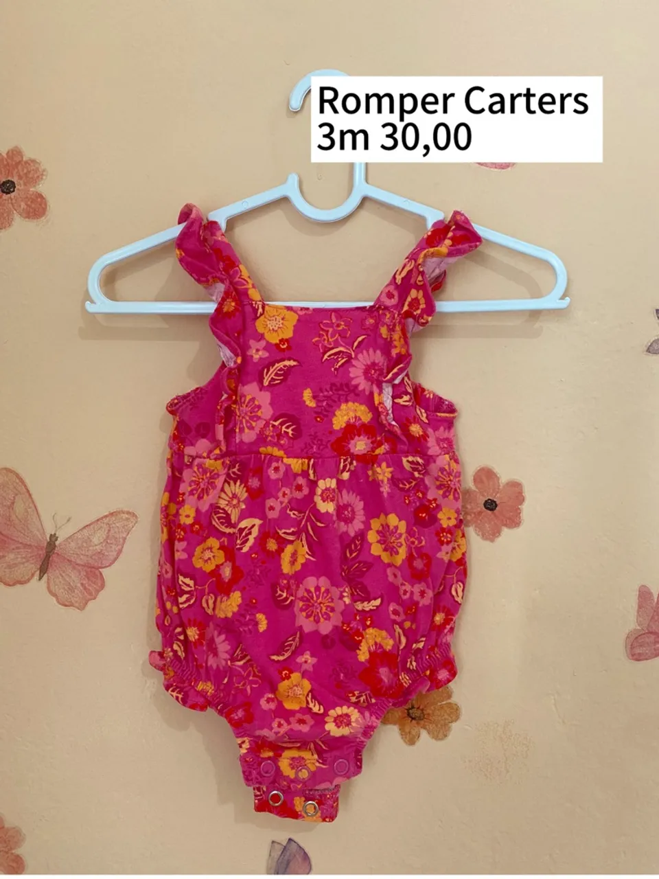 Romper Carter's 3M - Floral