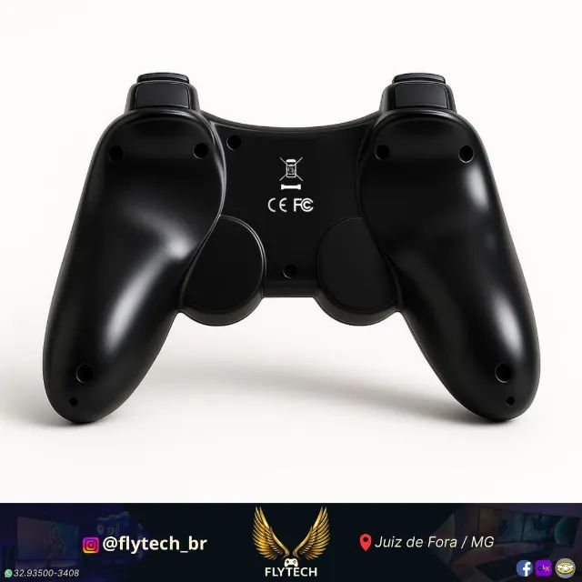 Manete para PC/PS3/Celular - Funcional, com Pequeno Defeito (Sem R1 e L1) - Foto 2
