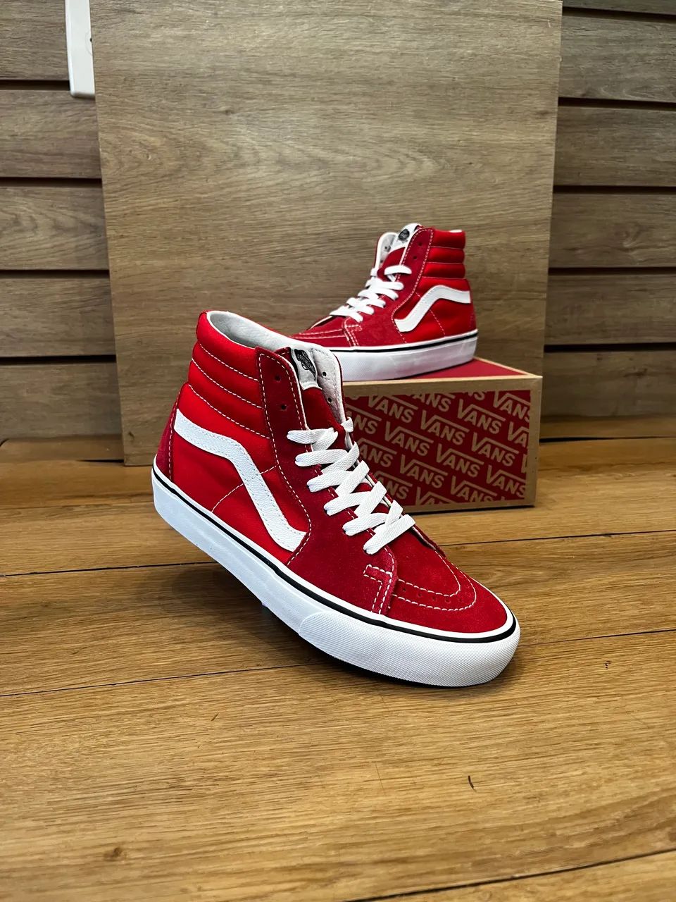 Vans sk8-hi Red novo Feminino - Cal�ados - Duque de Caxias, S?o Leopoldo  1435042494 | OLX