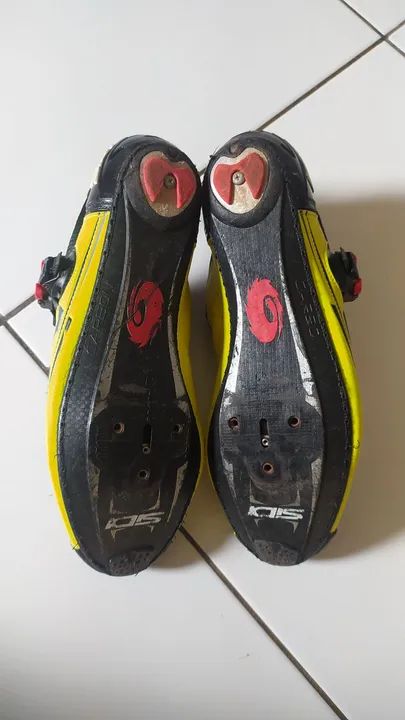 Sapatilha de ciclismo Sidi carbon TAM:43 - Foto 3