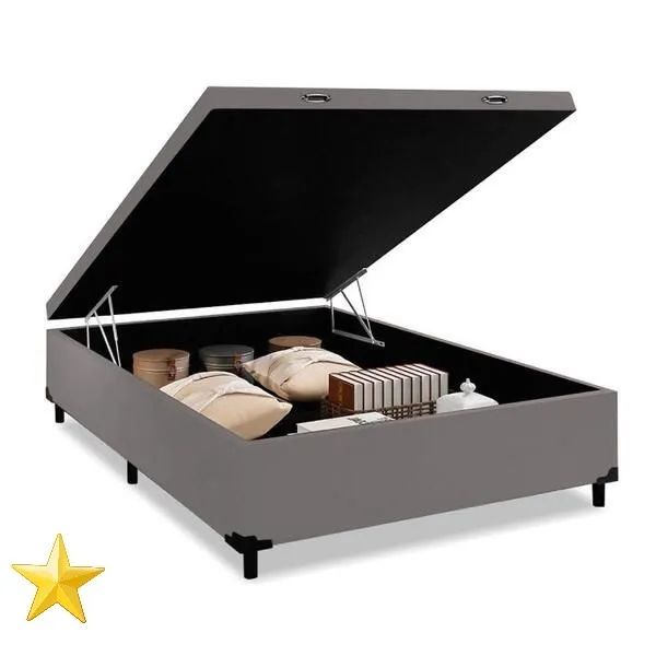 BOX COM CAIXA BAU COM MADEIRA EM REVESTIMENTO PREMIUM - Foto 5