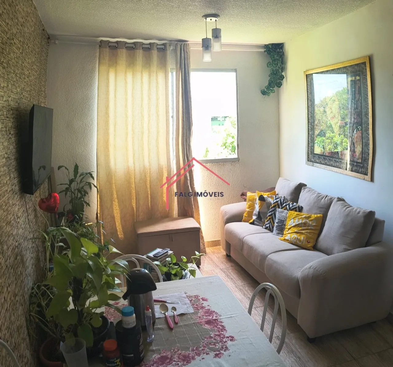 Apartamento 46 m² Condomínio Estrela, São Pedro, 2 dorm., 1 sala, 1 banheiro e 1 vaga de g