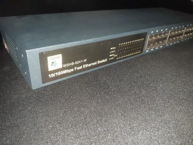 Switch Encore 24P 10/100Mbps NWay ENH924-AUT + Switch Wise WSHB - Foto 4