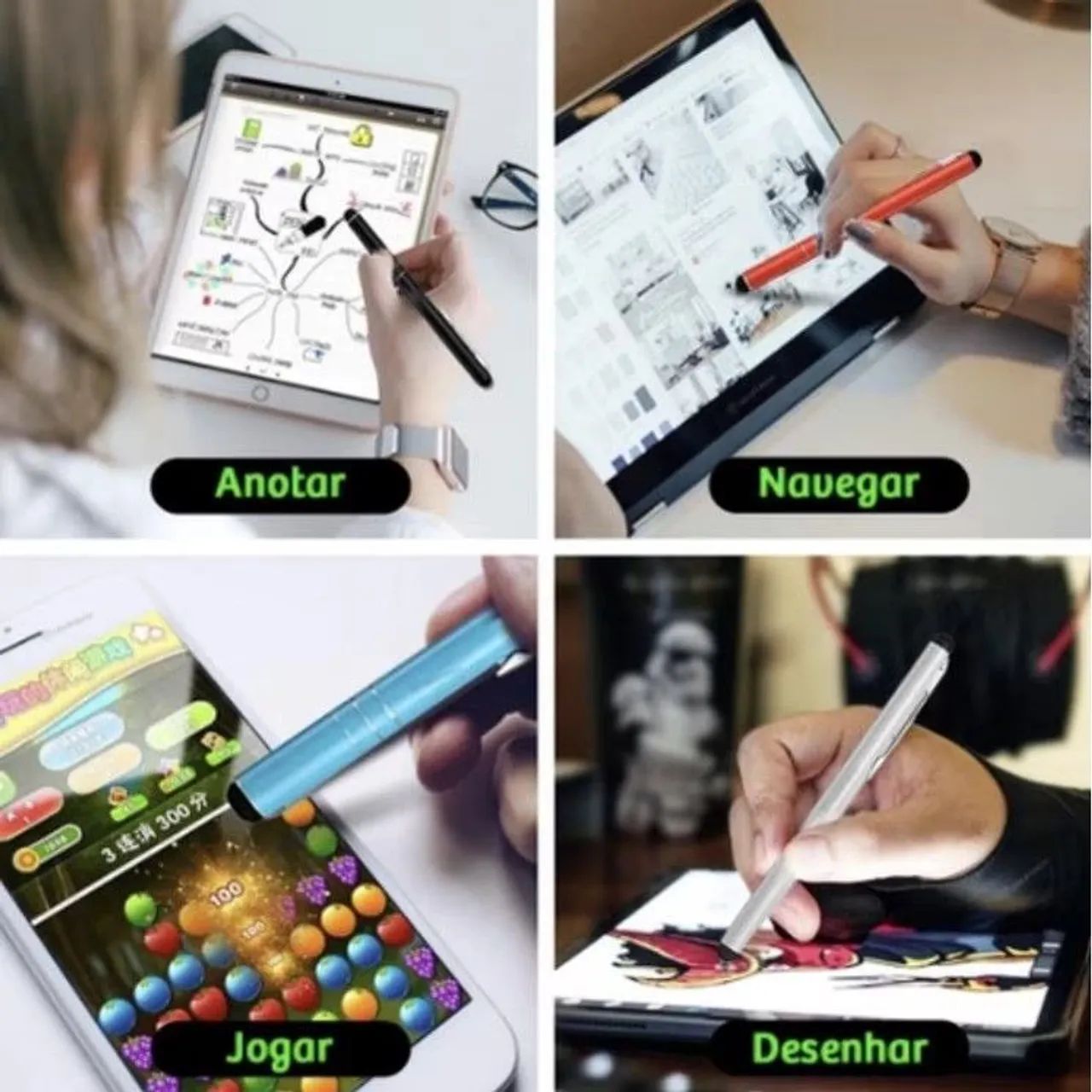 Caneta Touchscren para Celular e Tablet