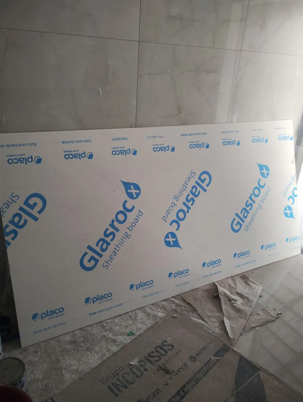 Placa Glasroc Sheathing Board